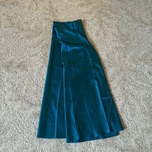Midi Satin Skirt
